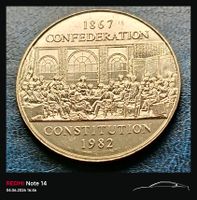 KANADA - CANADA 1 DOLLAR 1982 - 100 JAHRE CONF. CONSTITUTION