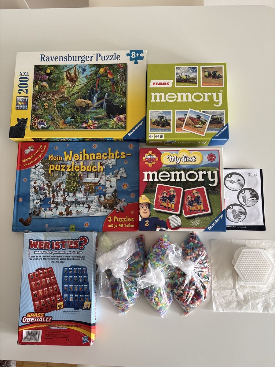 Ravensburger Spiele: Puzzle, Memory,Perlen.. – Gebraucht aus Herisau von sen_8w8b