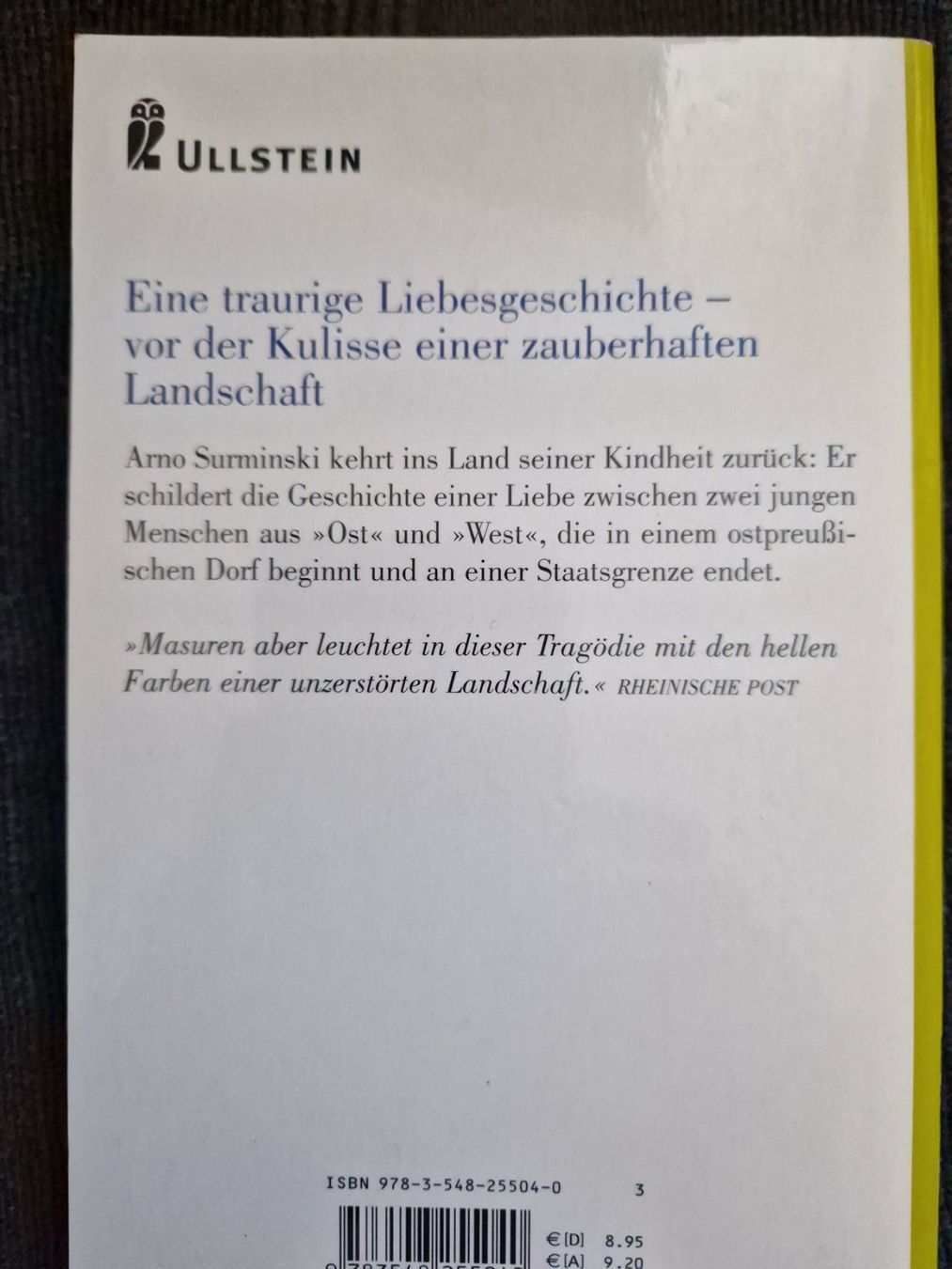 Bücher: Arno Surminski - Polninken - Eine deutsche Liebe – Gebraucht aus Neuhausen am Rheinfall von Alchimista 1