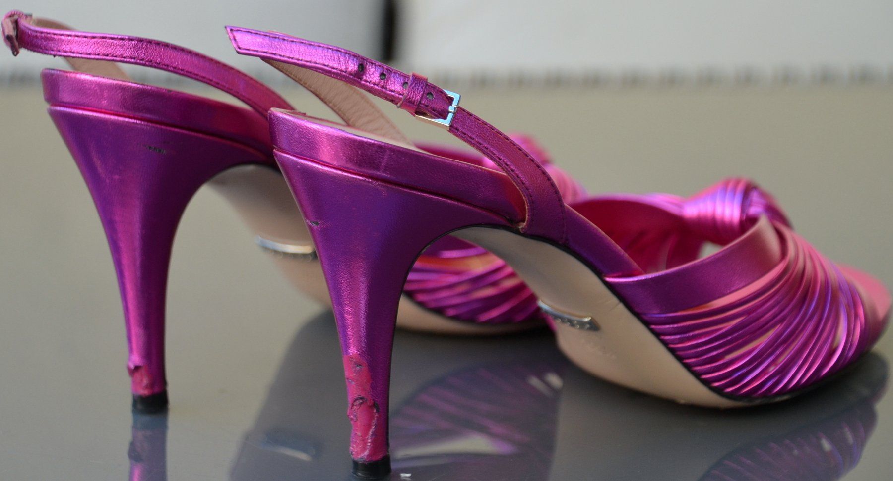 Casadei Scarpe da donna: Gucci  Sandalen / sandales . 38,5 – Usato da Collonges venduto da arashee 6
