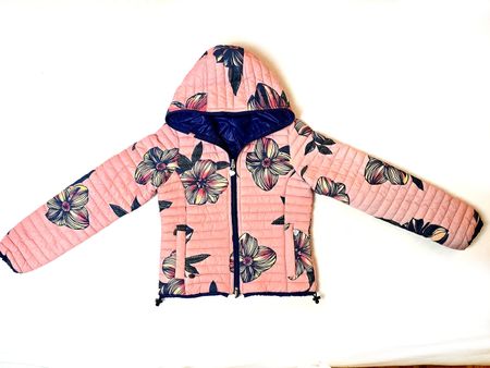Mädchen MEXX Wende Jacke Übergangsjacke Gr. 134 (8-9J) Top
