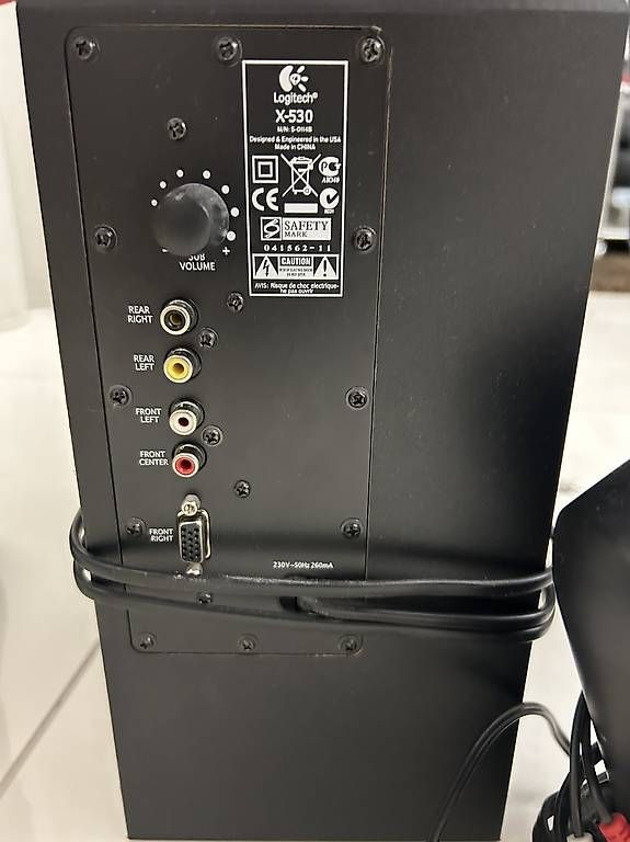 Casse acustiche: PC Soundsystem Logitech X-530 – Usato da Buonas venduto da Pschwarz 1