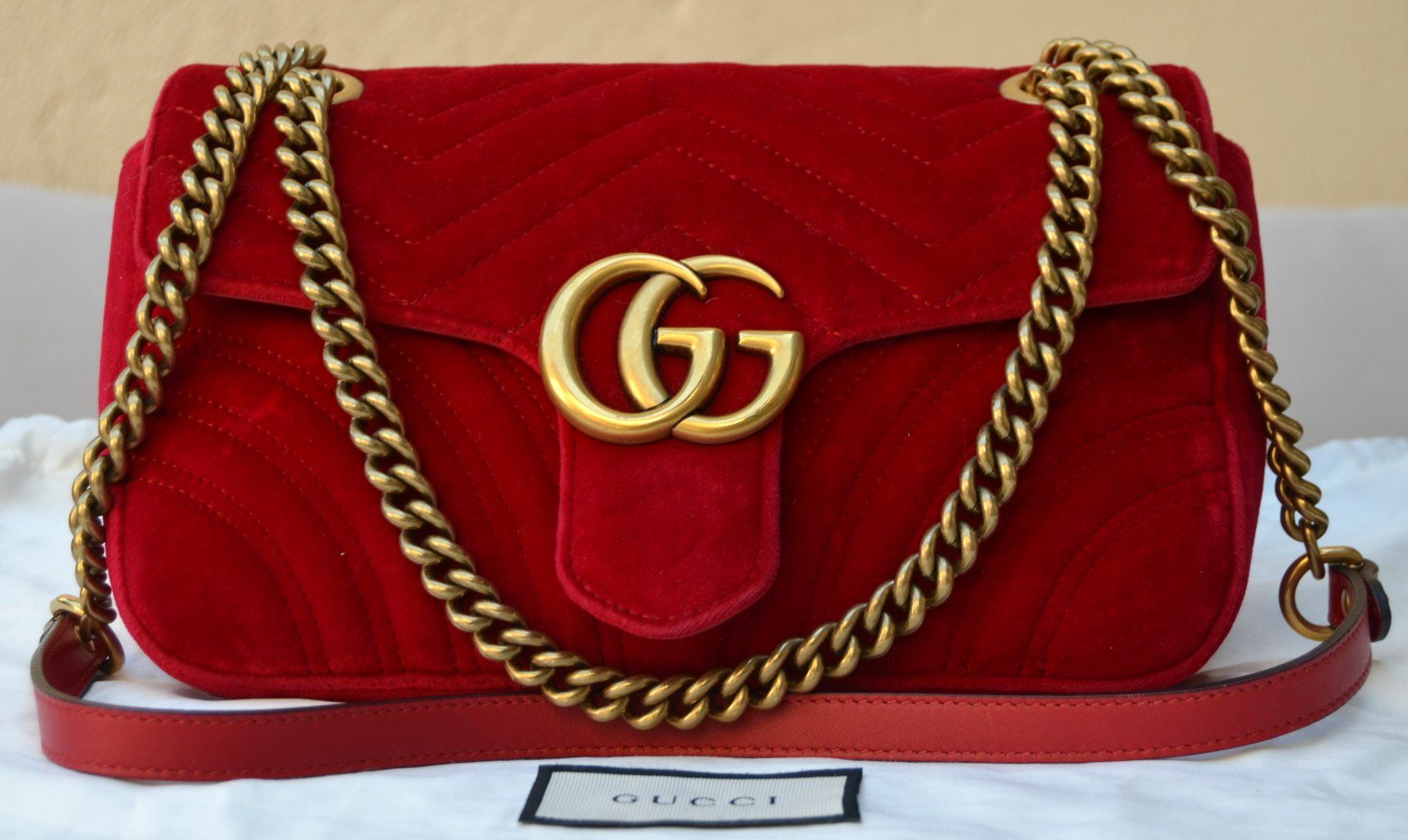 Gucci Borse da donna: Gucci GG Marmont Tasche / sac – Usato da Collonges venduto da Auganien 1