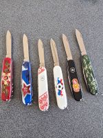 Sackmesser Victorinox, 6 Stücke mit Russland Motive.