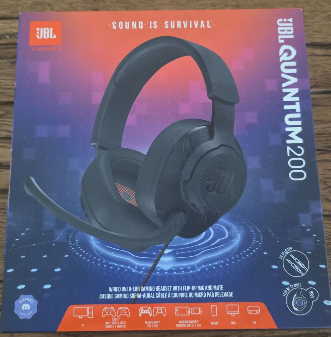 JBL Cuffie: Gaming Headset JBL Quantum 200 neu und originalverpackt – Nuovo e nell'imballaggio originale da Oberarth venduto da atty