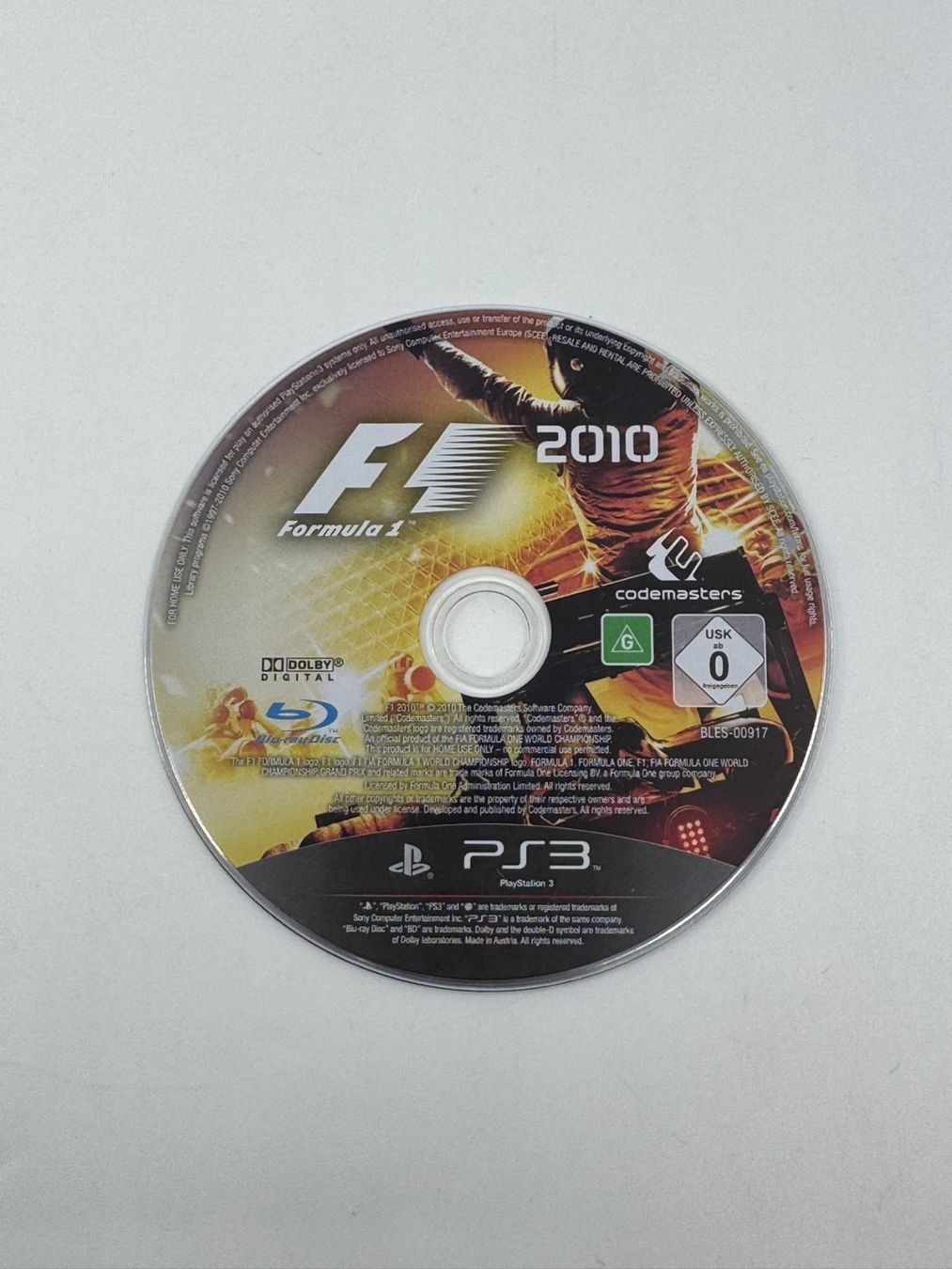 Giochi: Formula 1 2010 (PS3) – Usato da Herisau venduto da Seyashop1