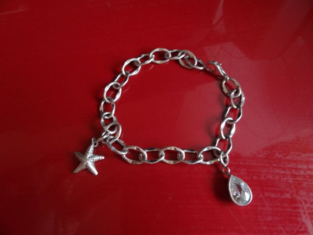 Bracelet En Argent 925 Vintage - Argenté, Occasion, Joli Et Intemporel