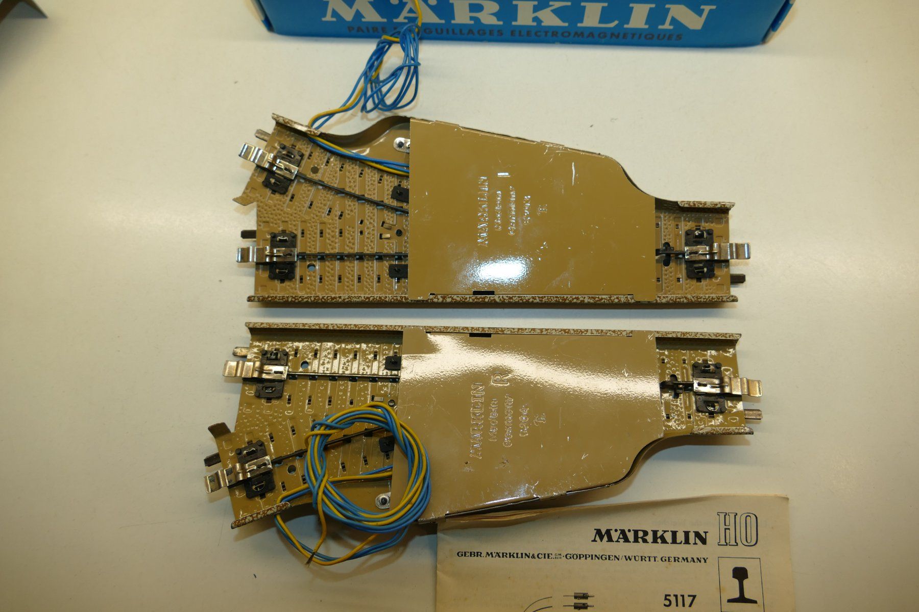 Märklin Modelleisenbahnen: Märklin H0: M-Gleis Weichenpaar Einheit 8 – Gebraucht aus Niederhasli von rail-duerst 4