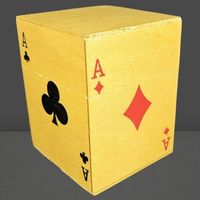 ♠️🃏Vintage Jass Holzbox Ass + 4x Jasskarten OVP RARE 🃏