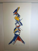 SILVIO MATTIOLI ( Schweiz, 1929-2011) Lithographie