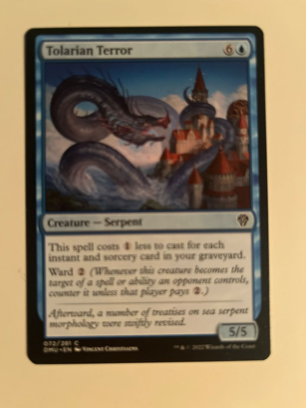 Magic The Gathering Sammelbilder & Trading cards: 1 x Tolarian Terror - Magic: The Gathering - MtG – Gebraucht aus Kriens von Shadi1980