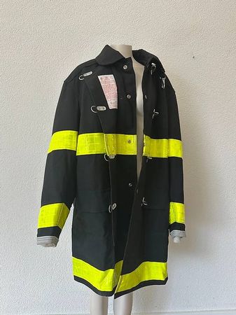 Vintage Feuerwehr Einsatzjacke Globe Firefighter Suits, 1992