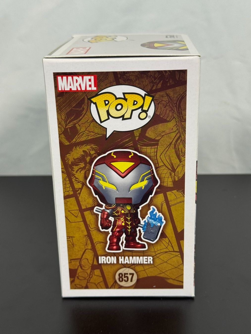 Funko Statuette: Funko Pop! Marvel Infinity Warps Iron Hammer 857 – Nuovo e nell'imballaggio originale da Tramelan venduto da lolopat 3