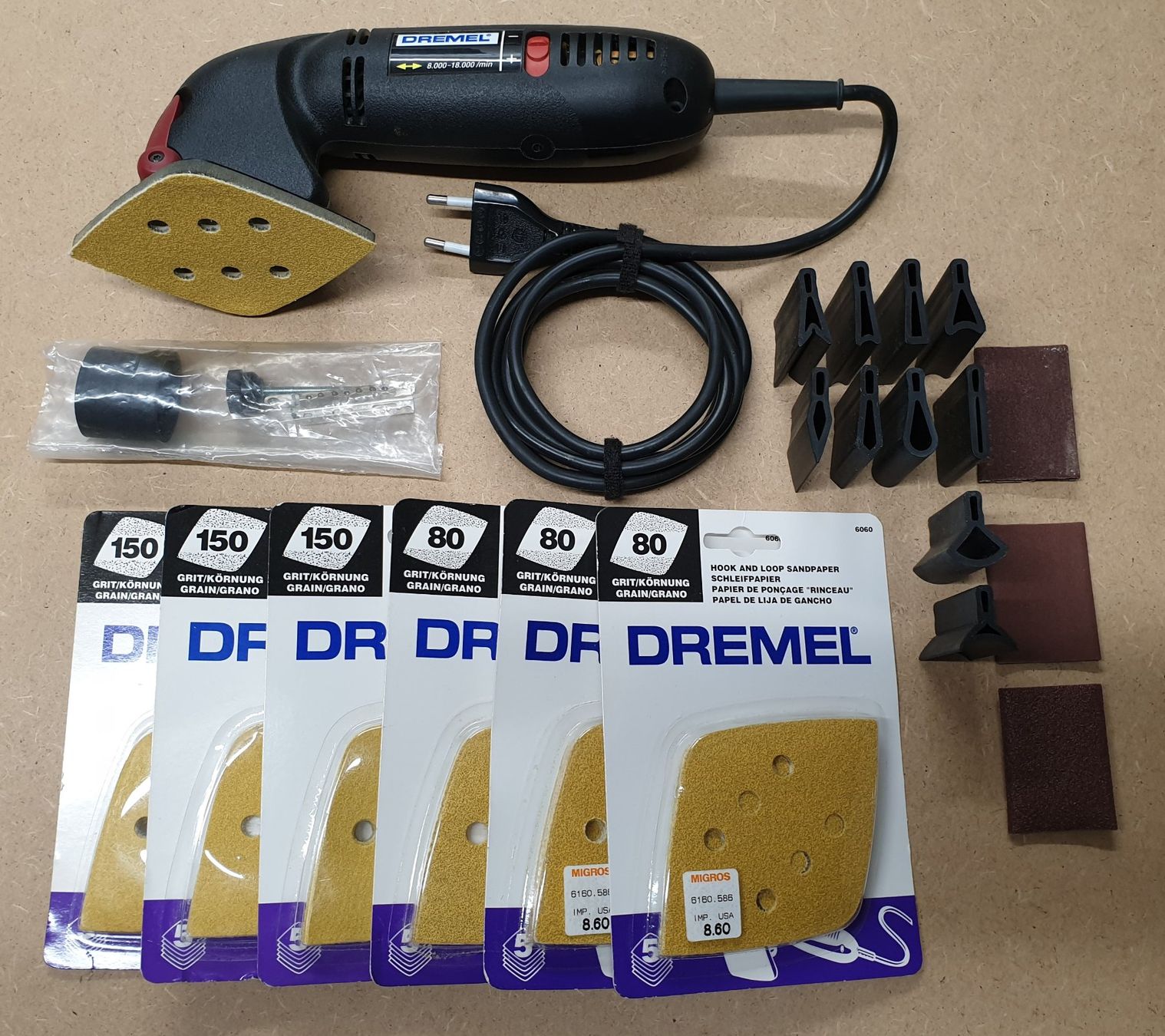 Dremel Schleifen & Polieren: Dremel Multi Funktions Schwingschleifer 1360001k/3r – Gebraucht aus Ohmstal von p-51d