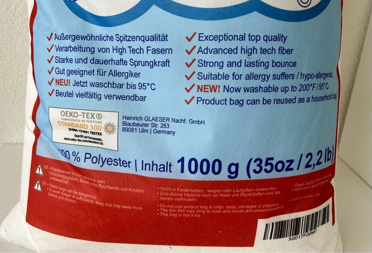 Kit bricolage: Füllwatte - PowerFüll - 1kg - Amigurimi – Nuovo e nell'imballaggio originale da Hombrechtikon venduto da Marlinda 2