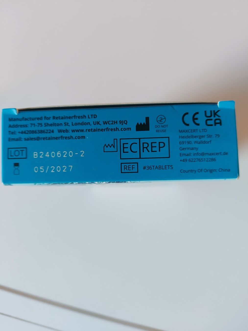 Prodotti di pulizia: Retainer Fresh Reinigungstabletten – Usato da Neuenegg venduto da RESI06 1