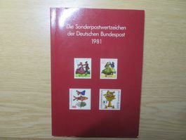 Deutsche Bundespost/Bundespost Berlin 1981 Jahresausgabe**