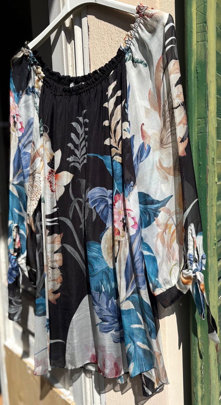 Camicette: Blusa misto seta! M – Nuovo e nell'imballaggio originale da Locarno venduto da DBSiesta 1