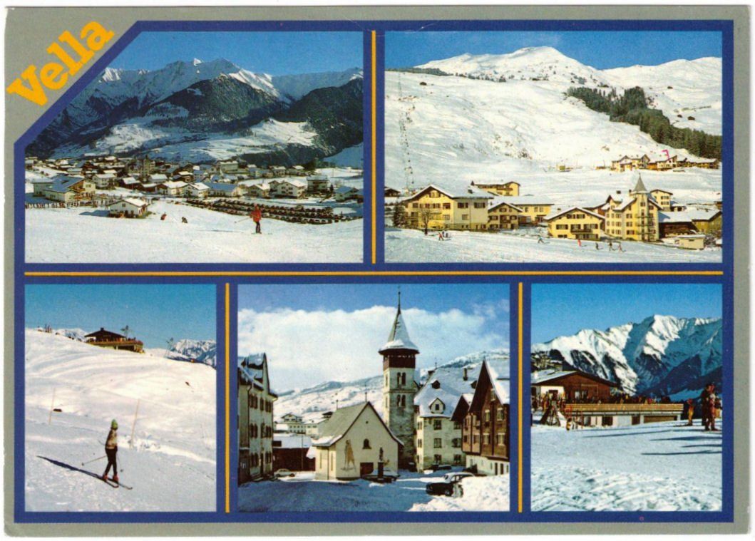 Cartoline postali: Vella - 5 Bild AK Vella – Usato da Binningen venduto da Mountainrider