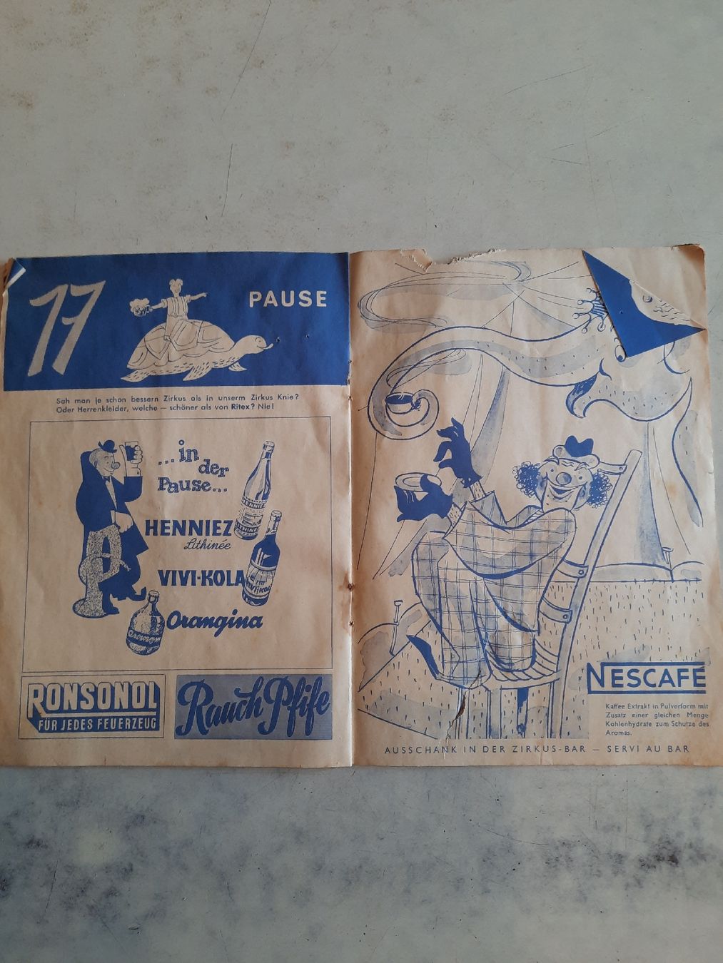 Dokumente: Circus Knie Programmheft 1953 – Gebraucht aus Nottwil von mar_jqm7 6