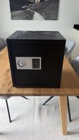 Tresor schwarz digital elektronisches Schloss guter Zustand