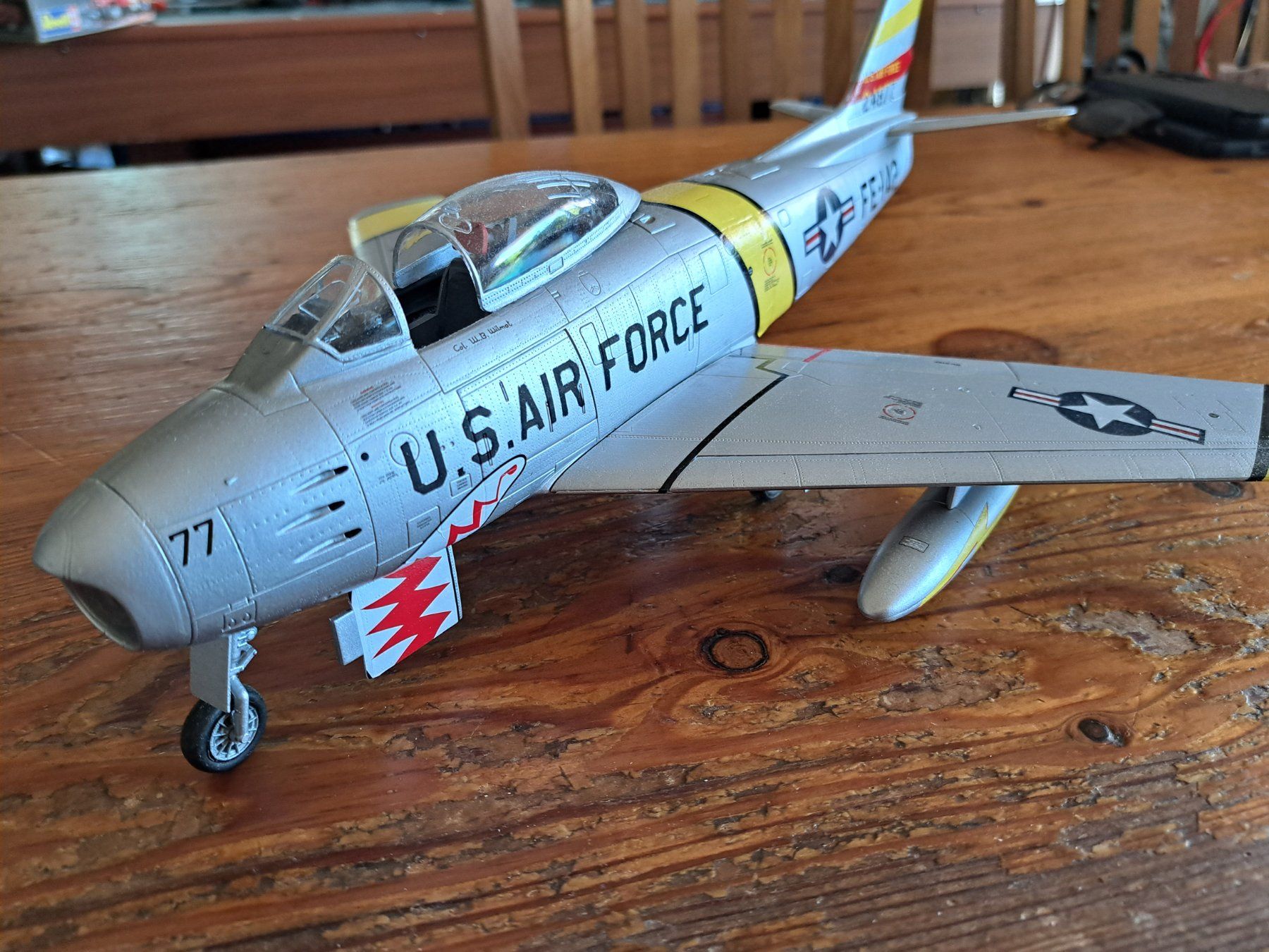 Kit di modellismo & Modellini statici: F-86  Sabre USAF 1/32 – Usato da Düdingen venduto da ananda1709