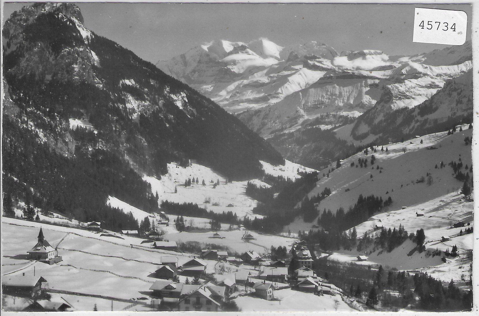 Ansichtskarten: Kiental im Winter - Photo: E. Gyger – Gebraucht aus Ettingen von Kartenplanet