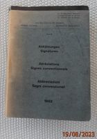 Reglement der CH-Armee "ABKÜRZUNGEN + SIGNATUREN"  52.2 dfi,