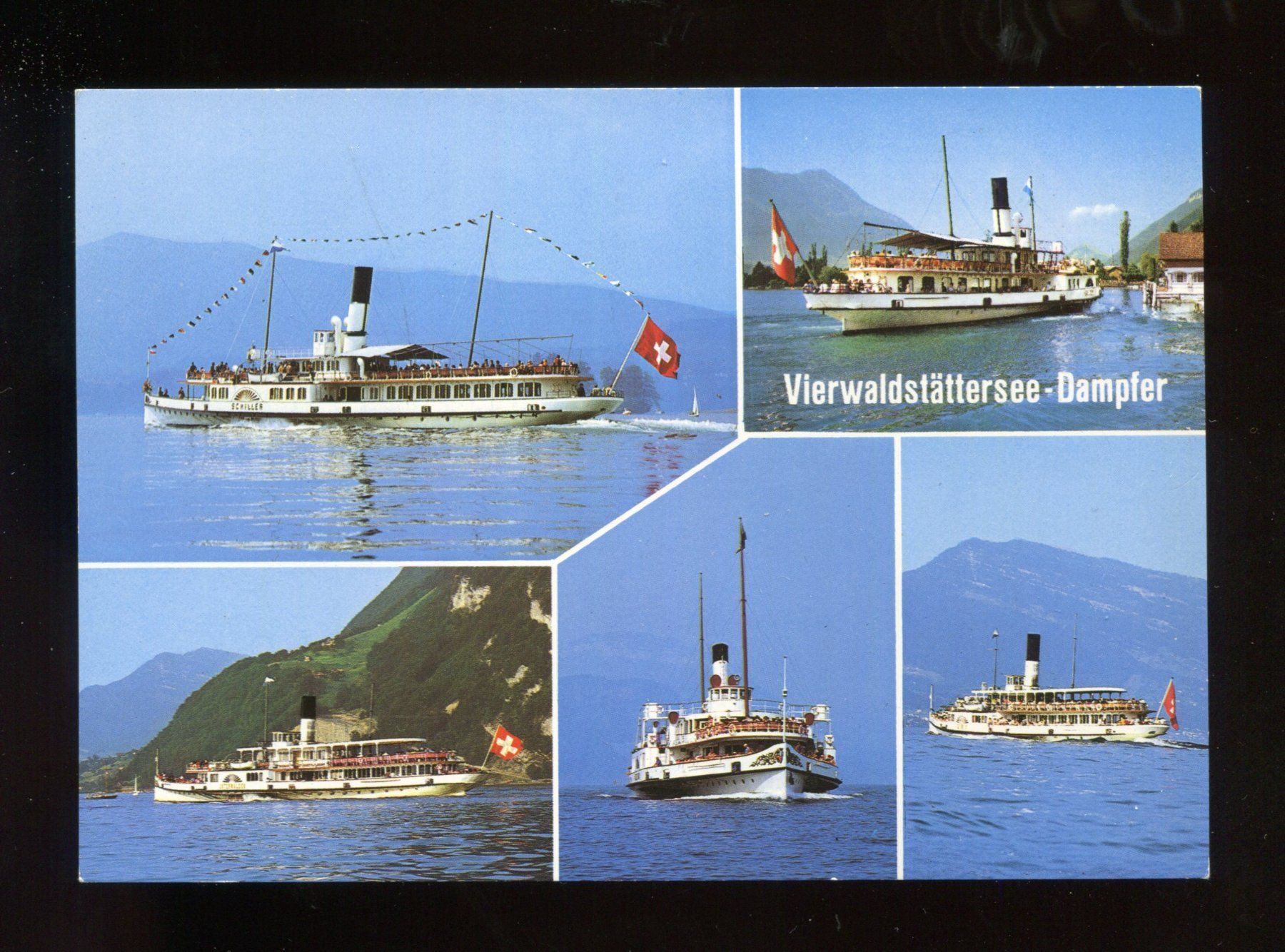 Cartes postales: Vierwaldstättersee - Dampfer – D'occasion à Aarau par Elmaar41
