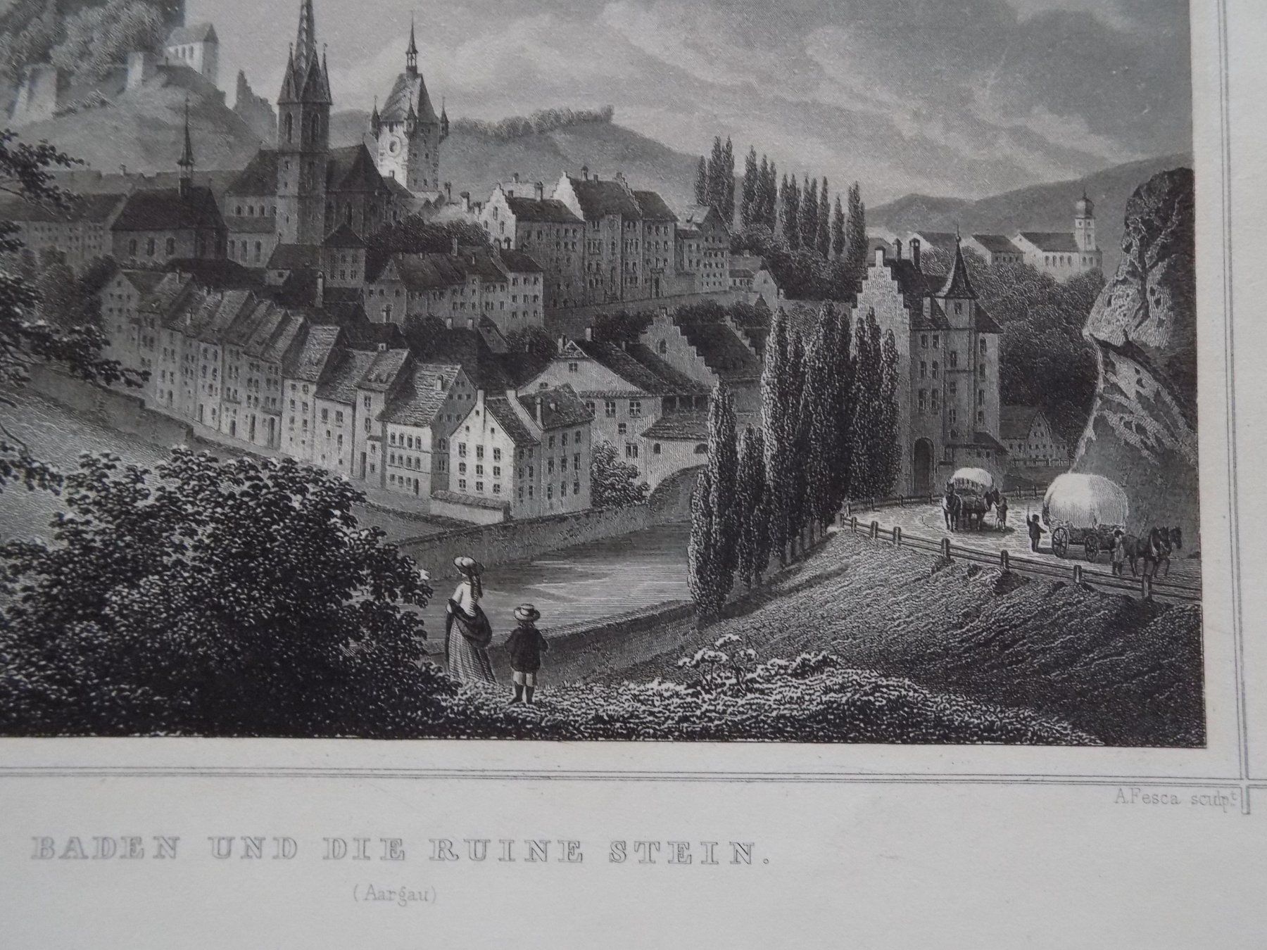 Stiche: Baden Ruine Stein – Gebraucht aus Risch von Rischli15 5