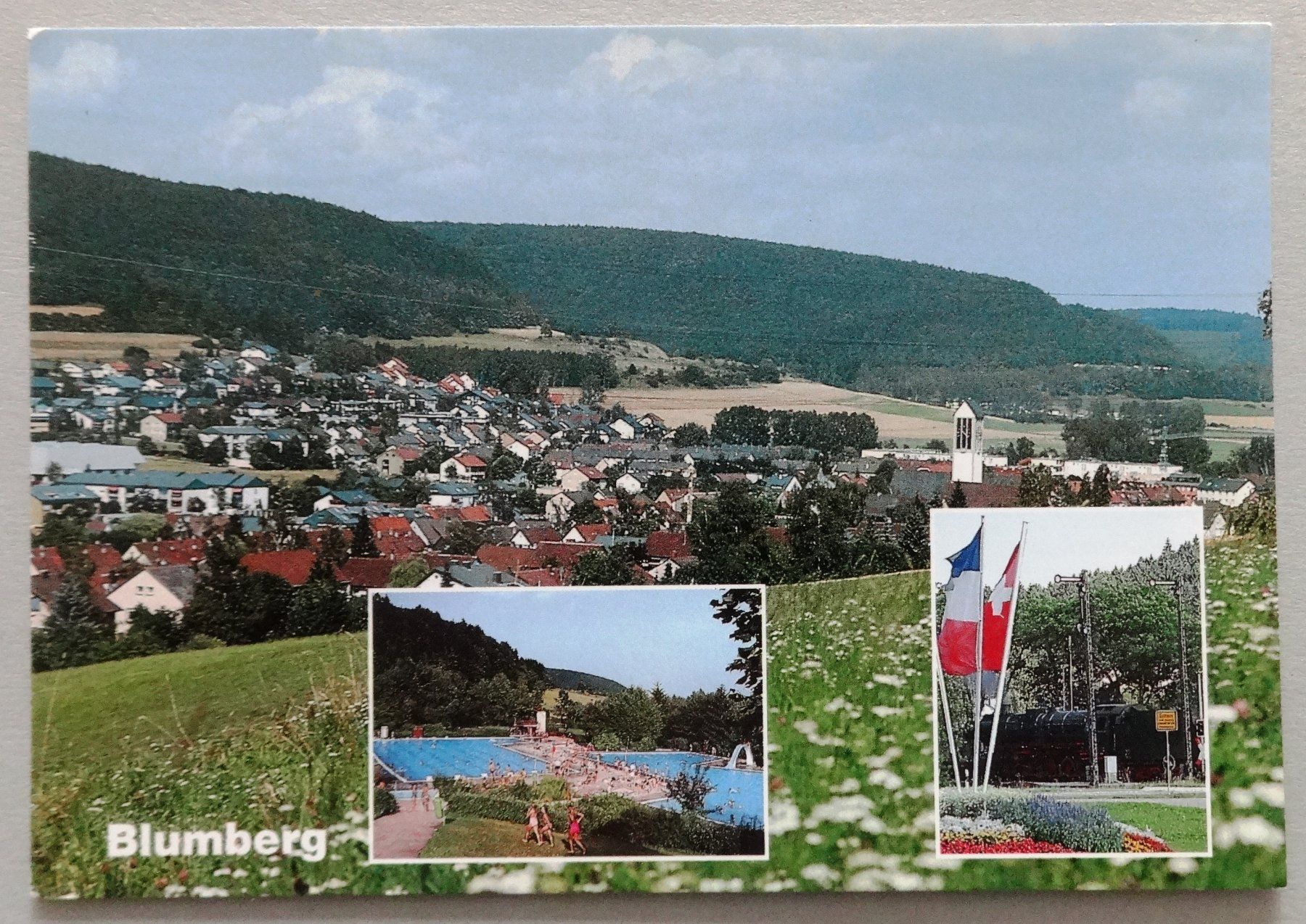 Ansichtskarten: Blumberg – Gebraucht aus Fétigny von Billy2miny