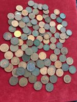 1 & 2 Deutschland Pfennig münzen 