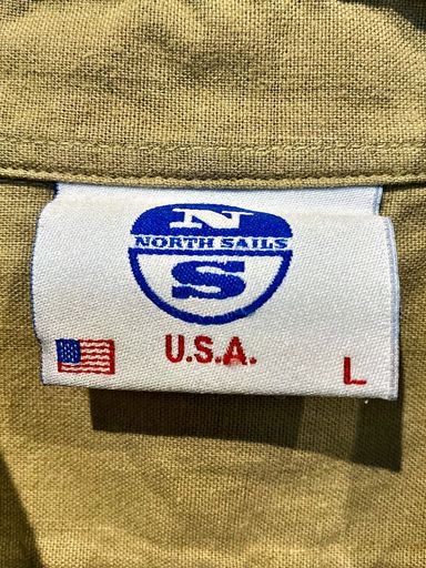 Camicie: North Sails Beiges Kurzarm Button-Down Hemd - Größe L – Usato da Zug venduto da vinokilo 4