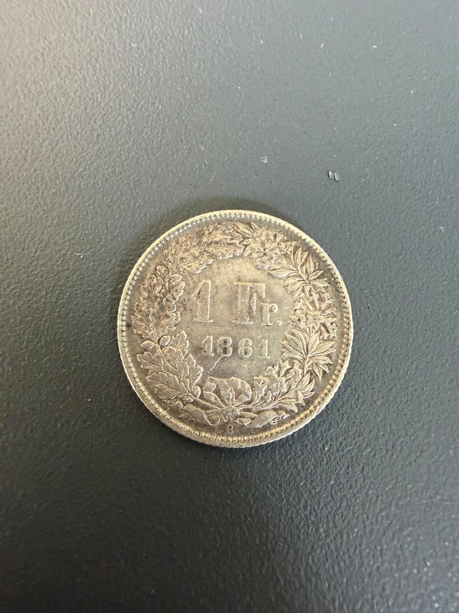 Tutti le monete: Ancienne pièce 1frs !1861! – Usato da Posieux venduto da DC1109