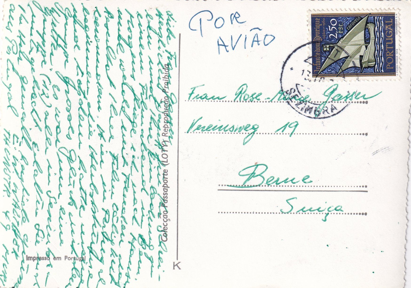 Ansichtskarten: Sesimbra - Hotel Espadarte /mp – Gebraucht aus Hombrechtikon von Rudolf07 1