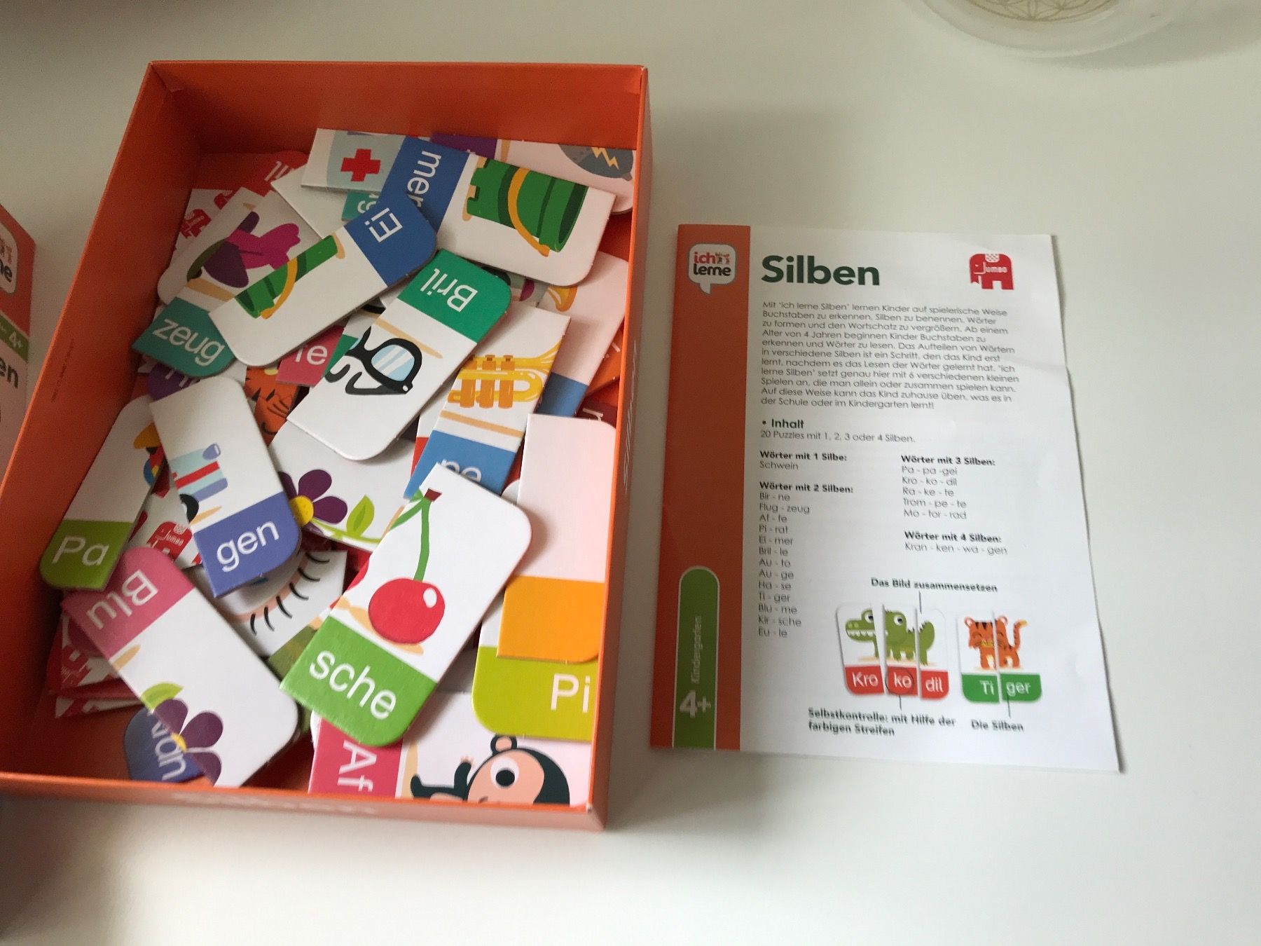 Spiele: Lernspiel Silben – Gebraucht aus Landschlacht von girris100 1