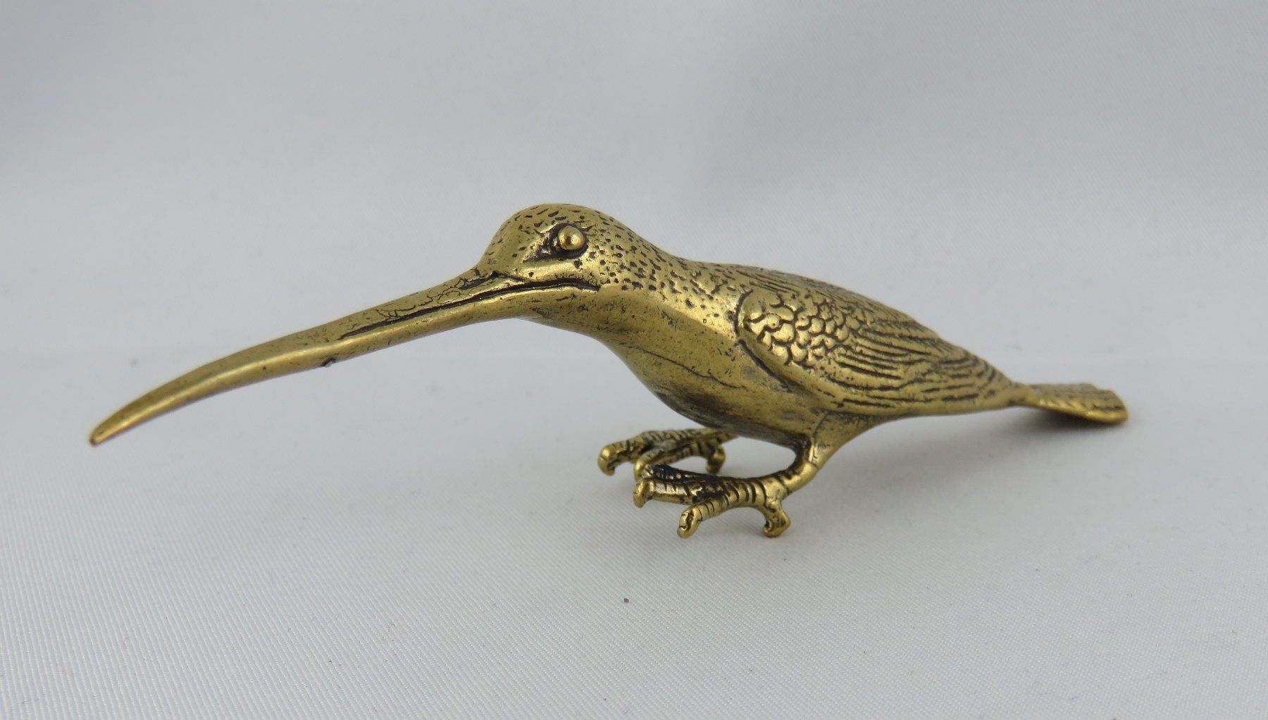 Statuette: VOGEL - Deko  Messing Figur - 11x2,5cm – Nuovo e nell'imballaggio originale da Grenchen venduto da Yamahwildstar16 4