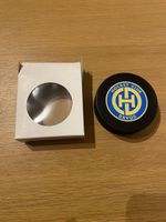 Eishockey Puck HC Davos Burger King mit Verpackung
