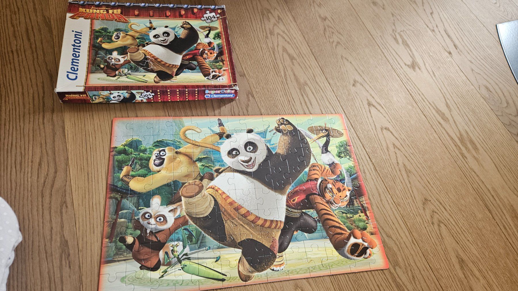 Clementoni Puzzle: Puzzle Clementoni Supercolor 104 pezzi "Kung fu Panda" – Usato da Melano venduto da H-Sara