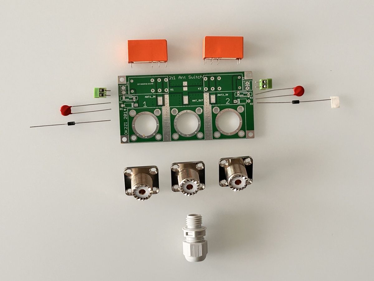 Funktechnik: Antennen-Switch 2:1  Bausatz – Neu und originalverpackt aus Uetliburg SG von ShortWaveListener