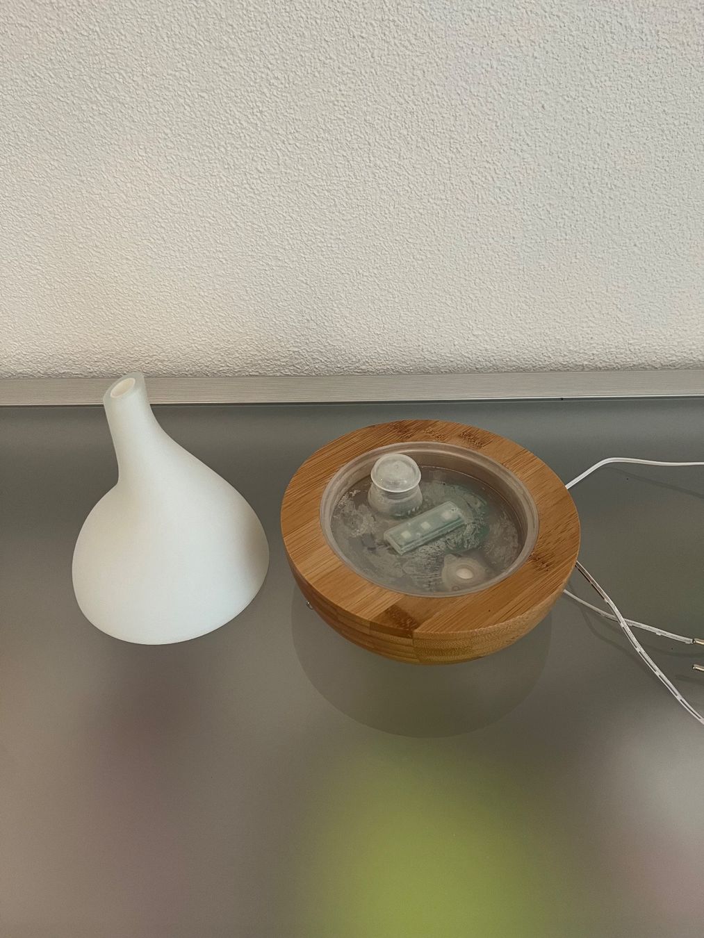 Diffusori di oli essenziali: Aroma Diffuser / Humidifier / Bamboo Flame – Usato da Schötz venduto da CaCh01 1
