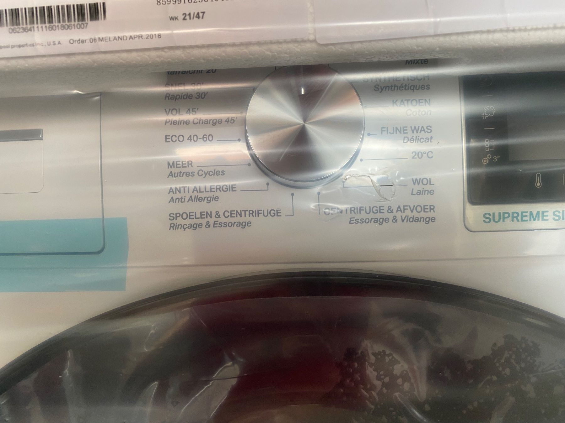 Whirlpool Lavatrici: Waschmaschine ORIGINALVERPACKT – Nuovo e nell'imballaggio originale da Reichenburg venduto da Roddick 2