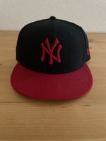 New Era Yankees 59FIFTY Cap schwarz rot