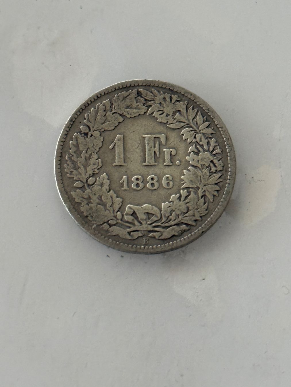 Tutti le monete: 1 Franken 1886  Rar – Usato da Wallisellen venduto da SWISS_SILVER1