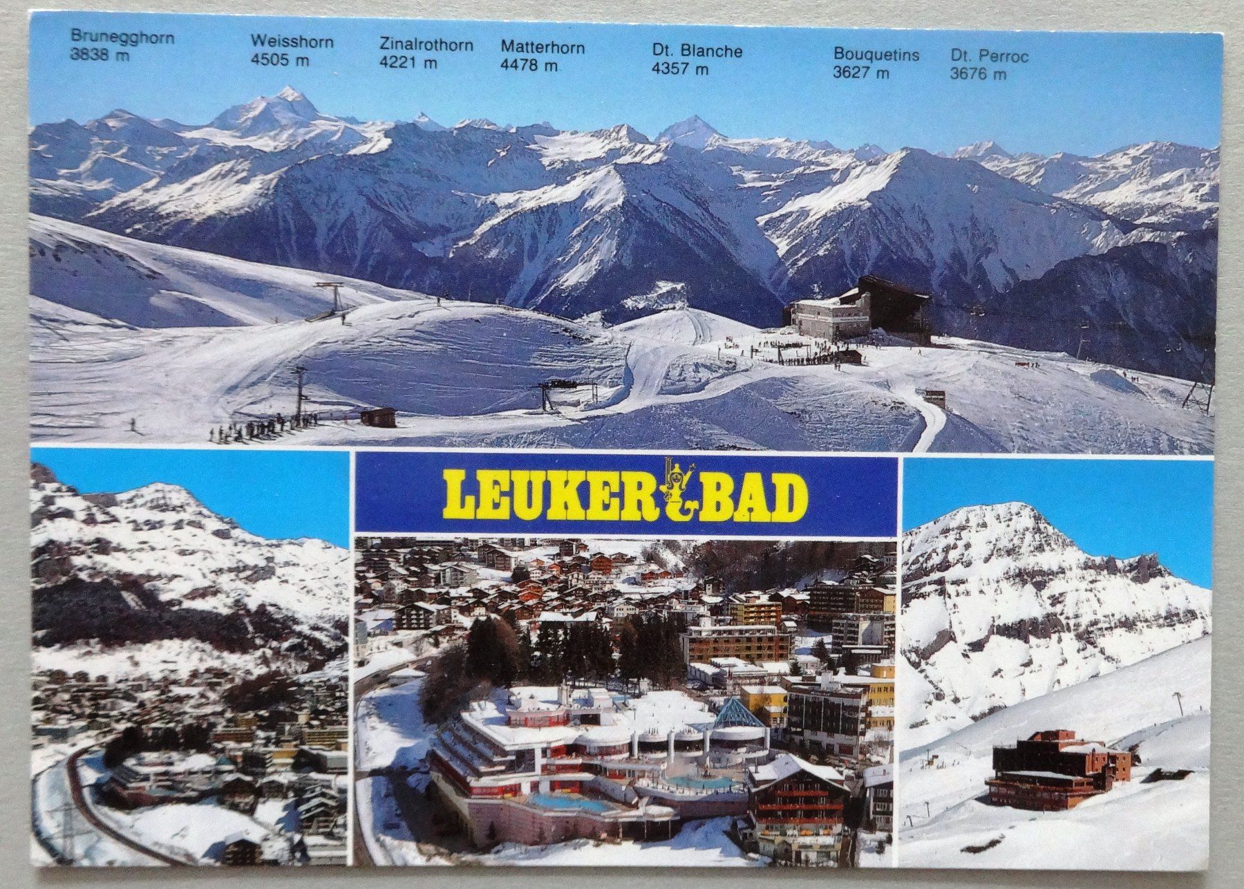 Cartoline postali: Leukerbad 1401 m – Usato da Fétigny venduto da Billy2miny