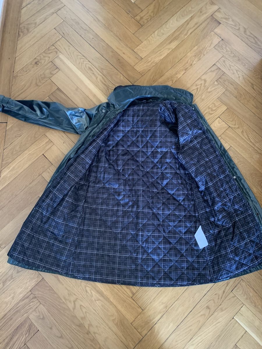 Geox Cappotti: Parka imperméable vert brillant avec doublure Geox – Nuovo (secondo la descrizione) da Genève venduto da rez_c6c6 4