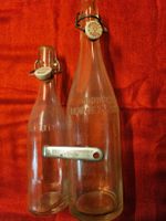 2 Bouteilles Henniess Sante ancienne avec bouchon à bascule
