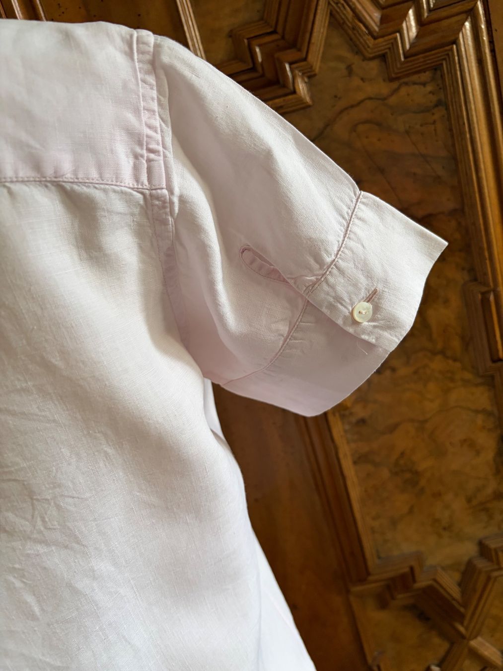 Jil Sander Camicette: JIL SANDER   Bluse Größe 34  / 34/36 DE  100% Leinen – Usato da Interlaken venduto da Bona55 6