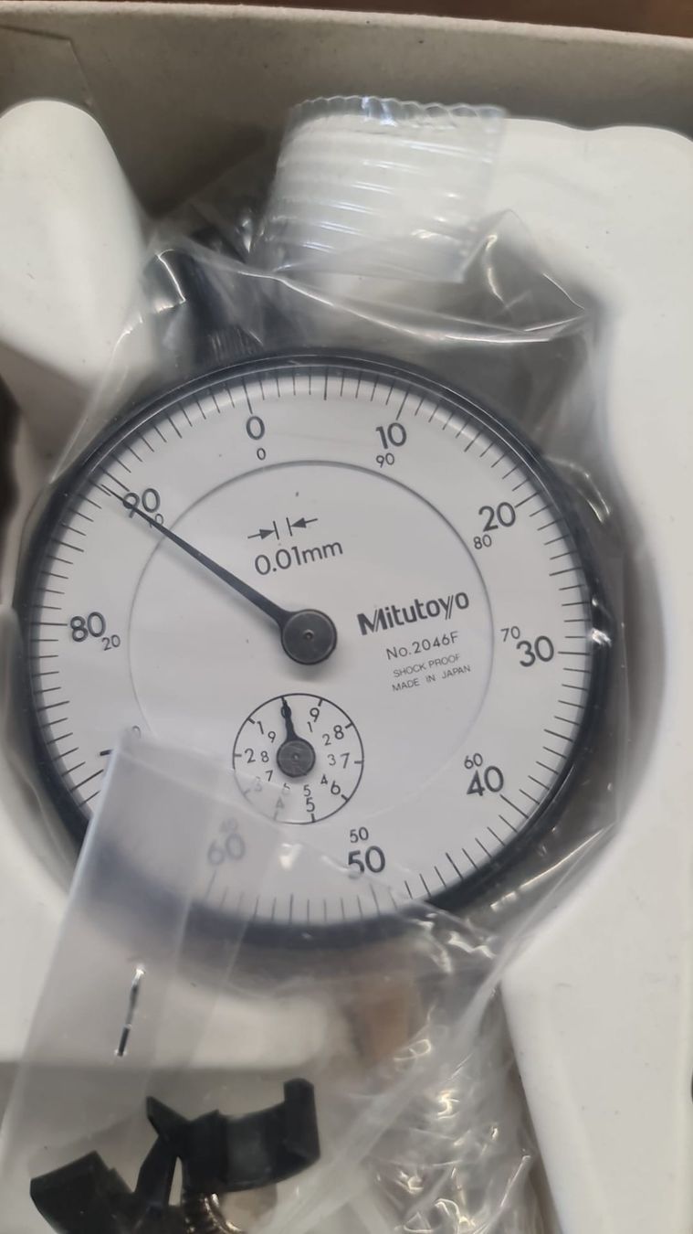 Mitutoyo Misurare: Mitutoya Dial Indicator 2046 FEB – Nuovo e nell'imballaggio originale da Egerkingen venduto da ogi3131 3