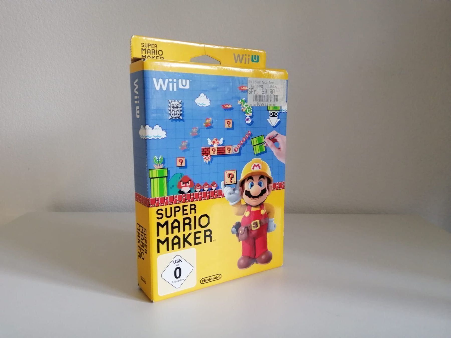 Nintendo Giochi: Super Mario Maker - Artbook Edition WiiU – Usato da Zürich venduto da kitsune